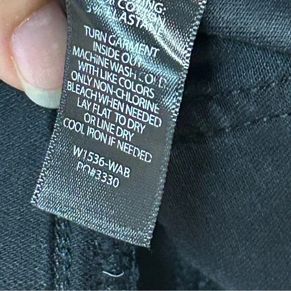 Betabrand pull on straight leg jeans - Picture 6 of 7